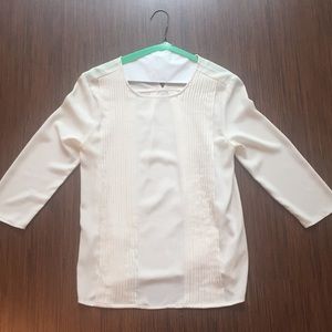 Off-white blouse